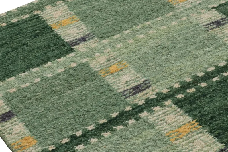 Sale Pamono Scandinavian Style Rug in with Geometric Patterns from R&K Principal Jahanshah Nazmiyal