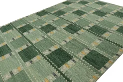 Sale Pamono Scandinavian Style Rug in with Geometric Patterns from R&K Principal Jahanshah Nazmiyal