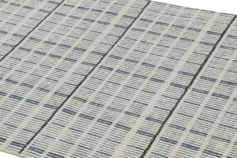 New Pamono Scandinavian Style Rug with Geometric Stripes from R&K Principal Jahanshah Nazmiyal