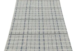New Pamono Scandinavian Style Rug with Geometric Stripes from R&K Principal Jahanshah Nazmiyal