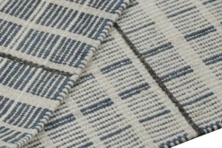 New Pamono Scandinavian Style Rug with Geometric Stripes from R&K Principal Jahanshah Nazmiyal