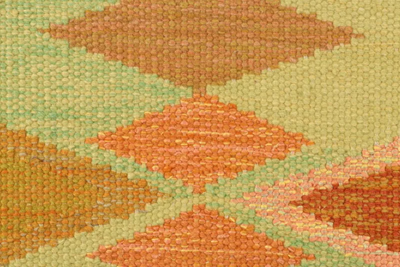 Online Pamono Scandinavian Style Rug with Geometric Patterns from R&K Principal Jahanshah Nazmiyal