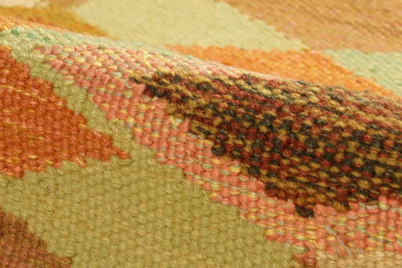 Online Pamono Scandinavian Style Rug with Geometric Patterns from R&K Principal Jahanshah Nazmiyal
