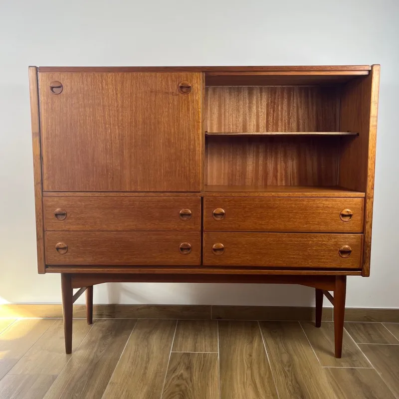 Sale Pamono Scandinavian Style Sideboard in Teak, 1960s