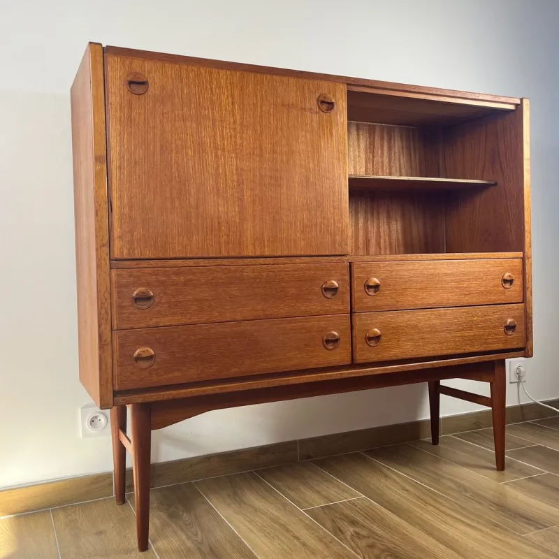 Sale Pamono Scandinavian Style Sideboard in Teak, 1960s
