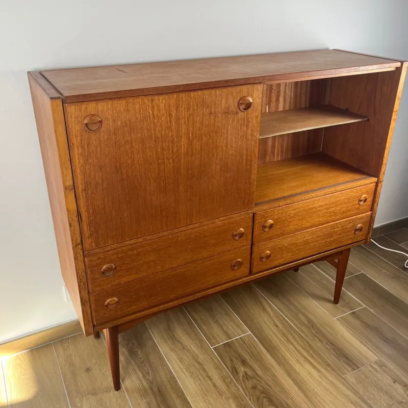 Sale Pamono Scandinavian Style Sideboard in Teak, 1960s