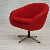 Online Pamono Scandinavian Swivel Lounge Chair in Wool by Karl Eric Klote, 1960s