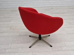 Online Pamono Scandinavian Swivel Lounge Chair in Wool by Karl Eric Klote, 1960s