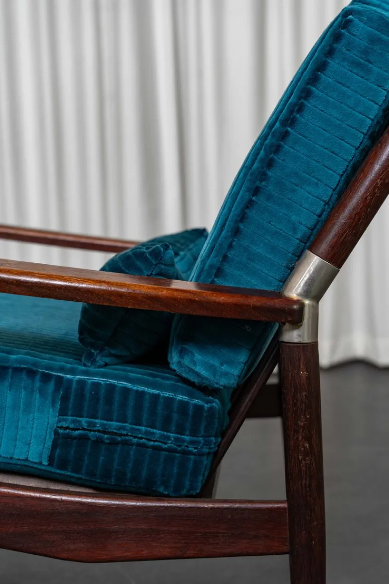Pamono Scandinavian Teak Armchairs, 1960, Set of 2> Lounge Chairs & Armchairs