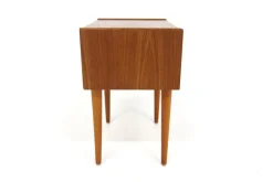 Pamono Scandinavian Teak Bedside Table, 1960s><noscript><img width=