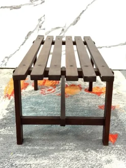 Pamono Scandinavian Teak Bench, 1960s><noscript><img width=