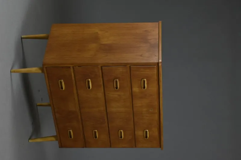 Pamono Scandinavian Teak Chest of Drawers, 1960s> Dressers, Commodes & Chests