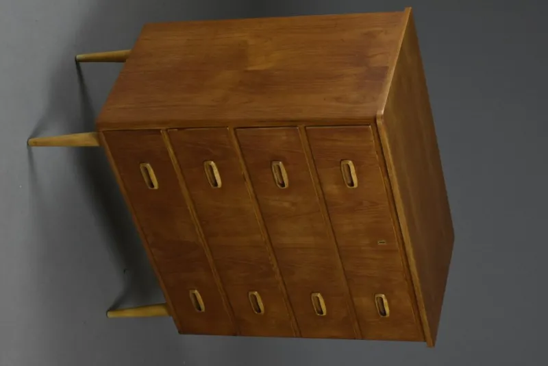 Pamono Scandinavian Teak Chest of Drawers, 1960s> Dressers, Commodes & Chests