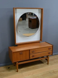 Discount Pamono Scandinavian Teak Dressing Table, 1960s
