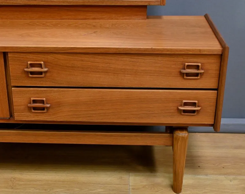 Discount Pamono Scandinavian Teak Dressing Table, 1960s
