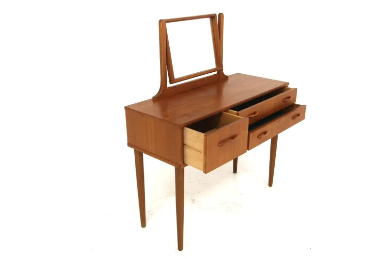 Pamono Scandinavian Teak Dressing Table, 1960> Dressing Tables