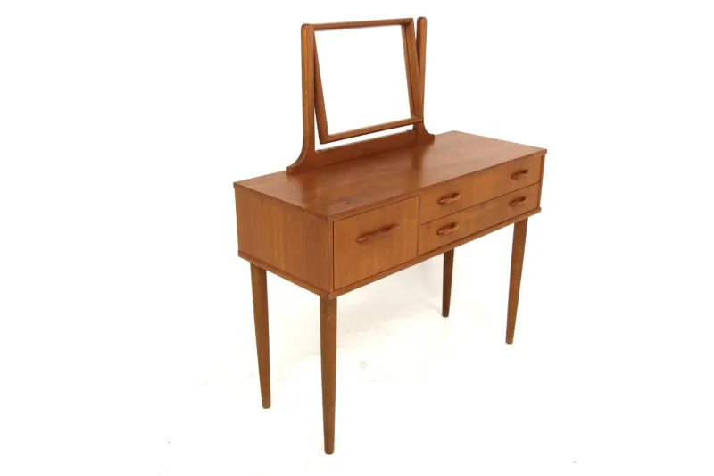 Pamono Scandinavian Teak Dressing Table, 1960> Dressing Tables