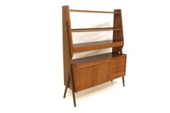 Hot Pamono Scandinavian Teak Secretary from Rottne Möbelindustri, Sweden, 1960s
