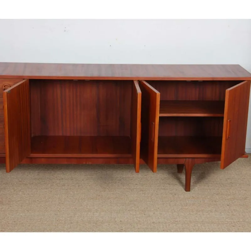 Outlet Pamono Scandinavian Teak Sideboard, 1960s