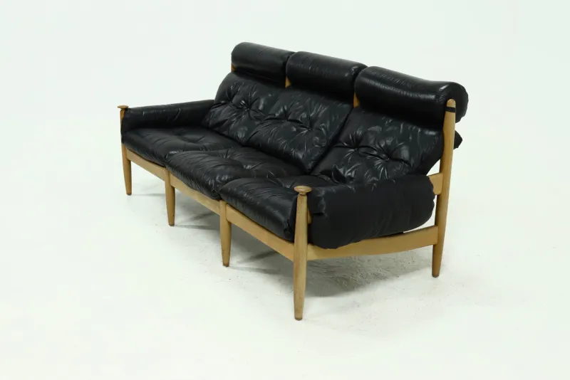 Sale Pamono Scandinavian Three-Seater Sofa by Eric Merthen for Ire Möbler, 1960s