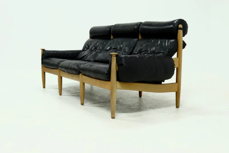 Sale Pamono Scandinavian Three-Seater Sofa by Eric Merthen for Ire Möbler, 1960s