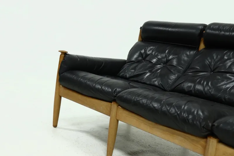 Sale Pamono Scandinavian Three-Seater Sofa by Eric Merthen for Ire Möbler, 1960s
