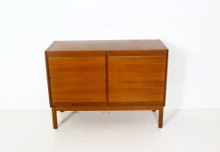 Hot Pamono Scandinavian Vintage Roller Shutter Cabinet, 1970s