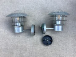 Pamono Scandinavian Wall Lights, 1980s, Set of 2><noscript><img width=