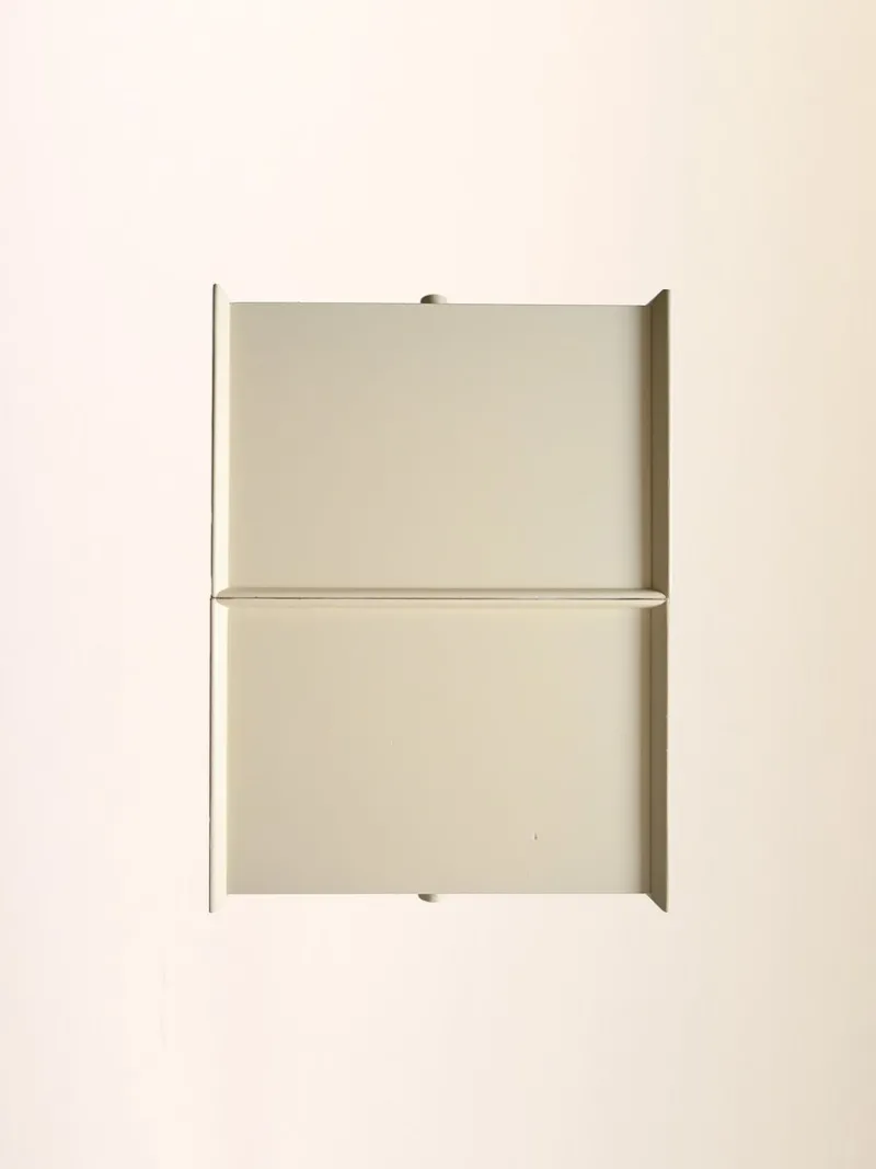 Pamono Scandinavian White Lacquered Bedside Tables, 1960s, Set of 2> Nightstands