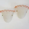 Pamono Scavo Glass Wall Light attributed to Archimede Seguso, 1970s