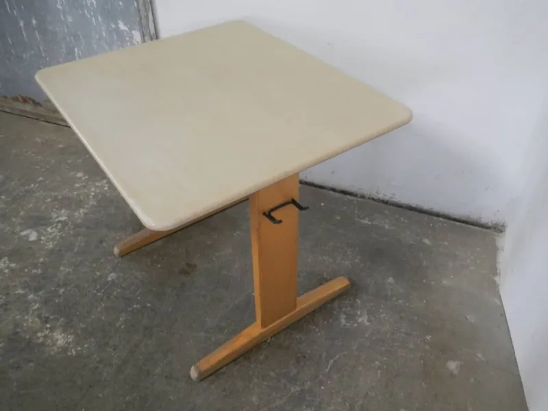 Pamono School Bench with Chair, 1960, Set of 2> Children's Tables
