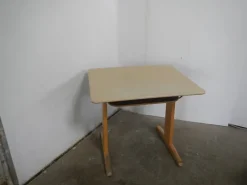 Pamono School Bench with Chair, 1960, Set of 2><noscript><img width=