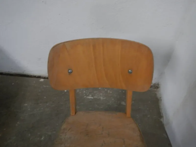 Pamono School Bench with Chair, 1960, Set of 2> Children's Tables