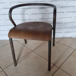New Pamono School Chair attributed to Jacques Hitier, 1950s
