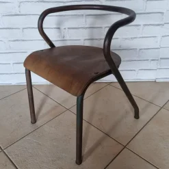 New Pamono School Chair attributed to Jacques Hitier, 1950s