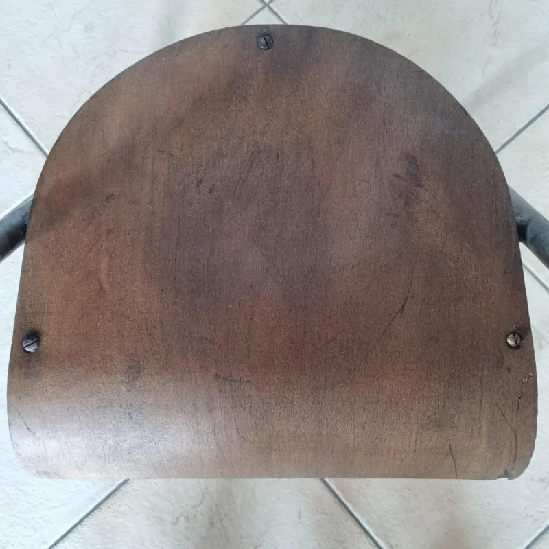 New Pamono School Chair attributed to Jacques Hitier, 1950s