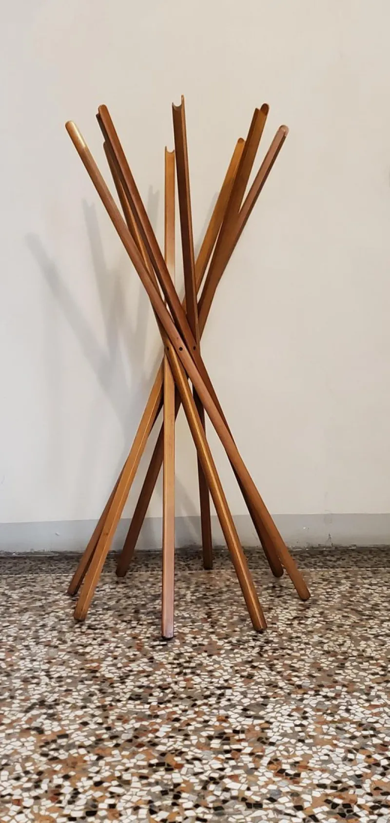 Pamono Sciangai Clothes Hanger by Zanotta> Racks, Hooks & Valets