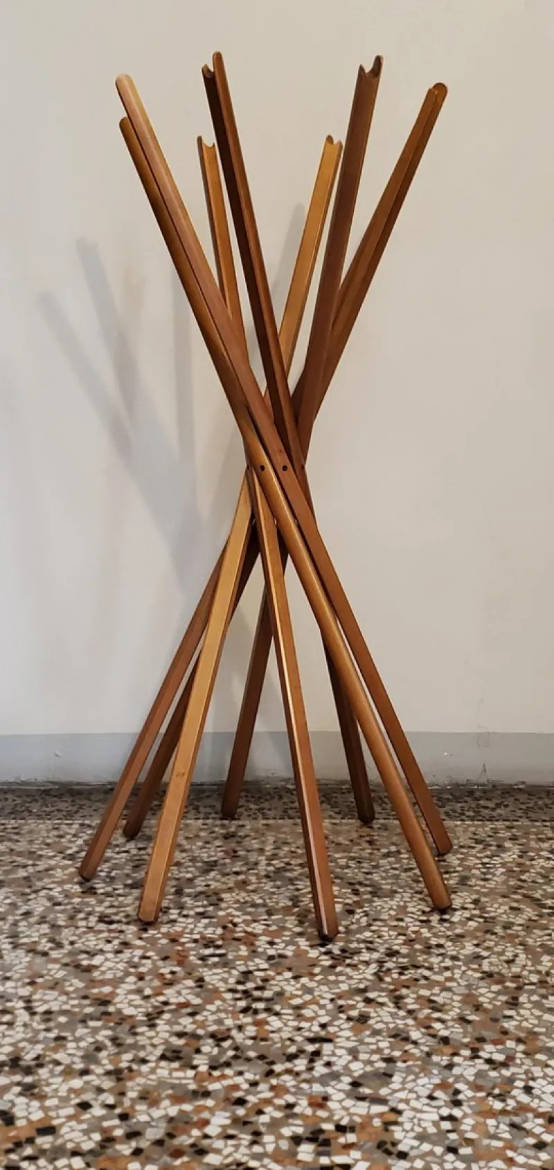 Pamono Sciangai Clothes Hanger by Zanotta> Racks, Hooks & Valets