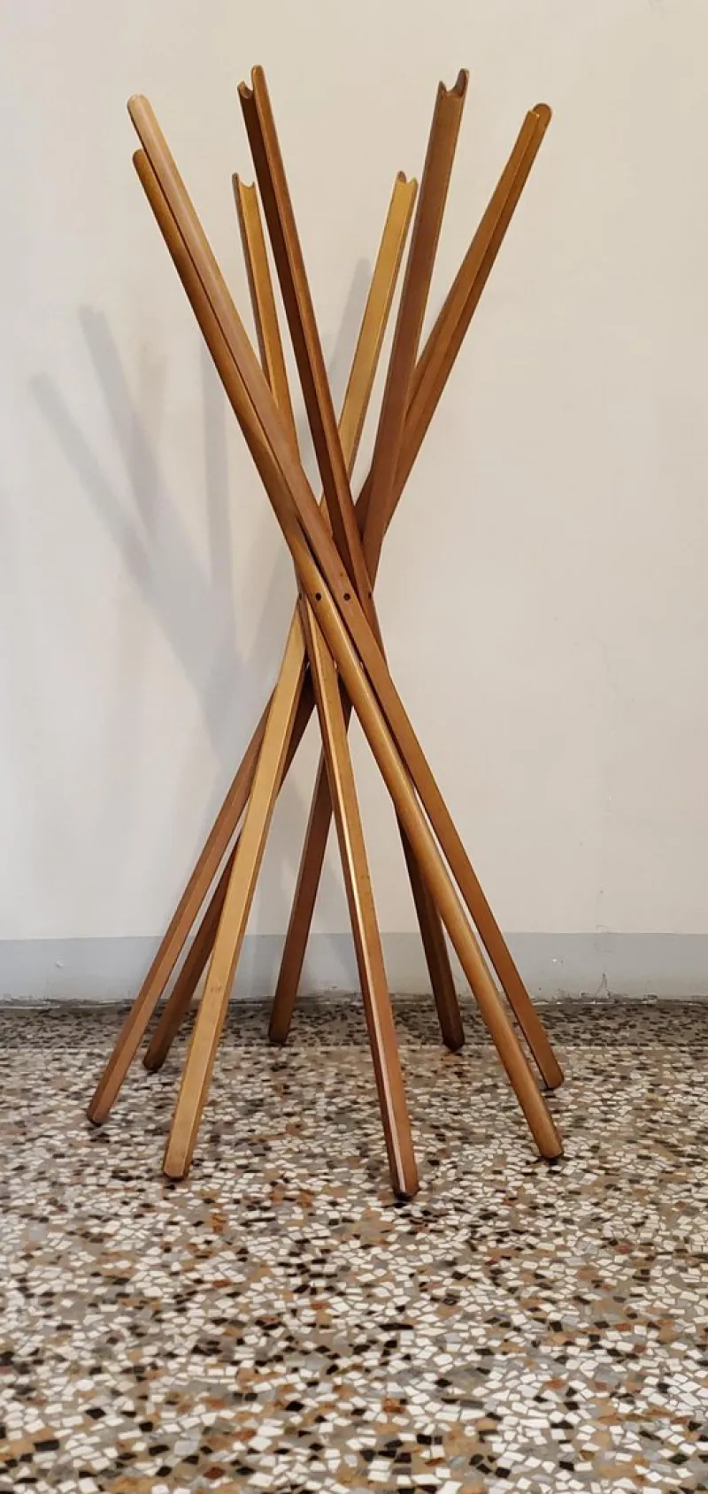 Pamono Sciangai Clothes Hanger by Zanotta> Racks, Hooks & Valets
