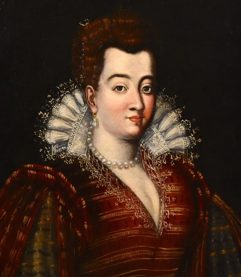 Discount Pamono Scipione Pulzone / Il Gaetano, Portrait of Bianca Cappello, 1590, Oil on Canvas