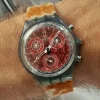 Outlet Pamono SCN109 Fury Chronograph 1994 Watch from Swatch