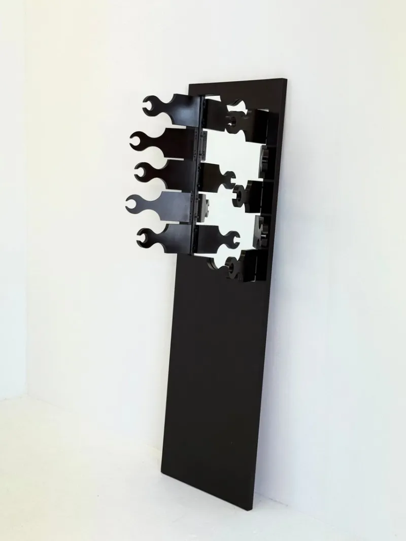 Best Pamono Scorpion Coat Rack with Mirror attributed to Anonima Design for Bonetto, 1970s