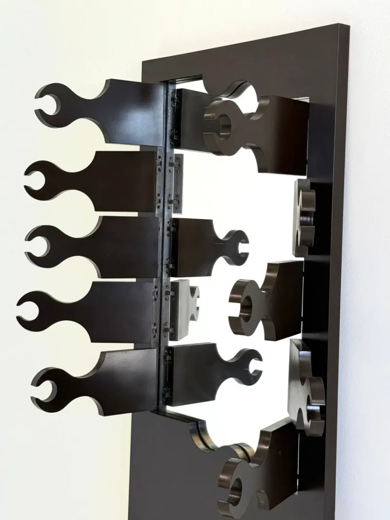Best Pamono Scorpion Coat Rack with Mirror attributed to Anonima Design for Bonetto, 1970s