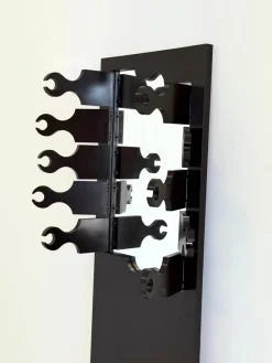 Best Pamono Scorpion Coat Rack with Mirror attributed to Anonima Design for Bonetto, 1970s