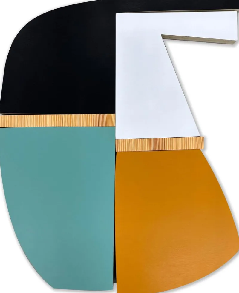Pamono Scott Troxel, Boofy 2, 2025, Lacquer on Wood> Sculpture