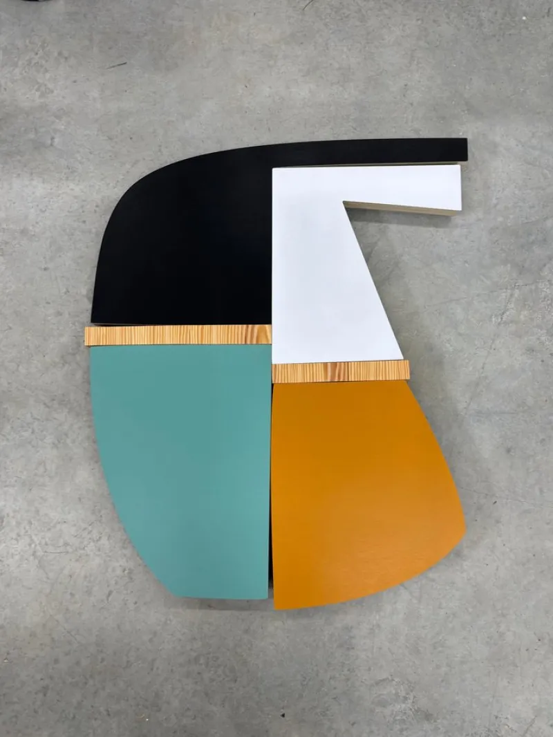 Pamono Scott Troxel, Boofy 2, 2025, Lacquer on Wood> Sculpture