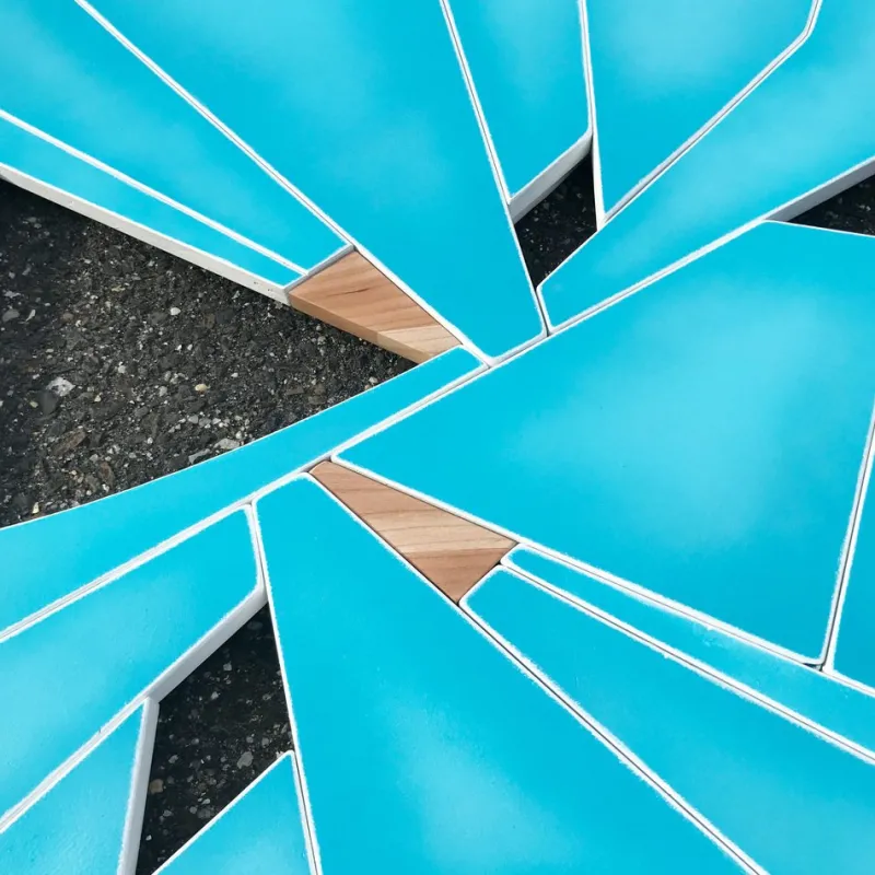 Pamono Scott Troxel, Breaker, 2021, Acrylic on Wood Sculpture> Sculpture
