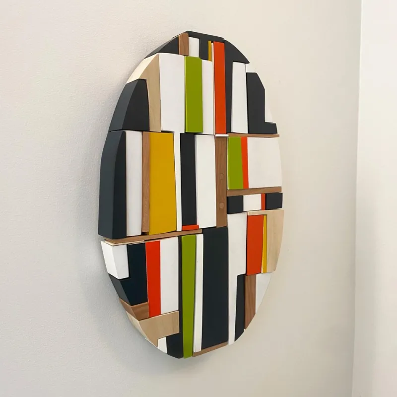 Hot Pamono Scott Troxel, Egg, 2023, Spray Paint on Wood