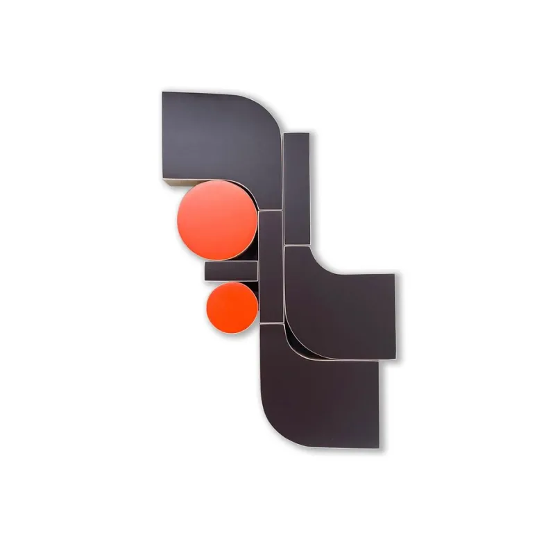 Pamono Scott Troxel, Flow Meter, 2024, Lacquer on Maple> Sculpture