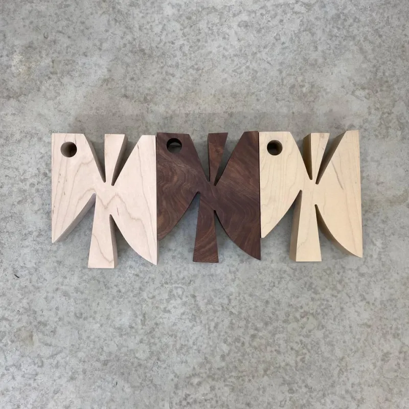 Pamono Scott Troxel, Gold Walnut, 2023, Mixed Media on Wood> Sculpture